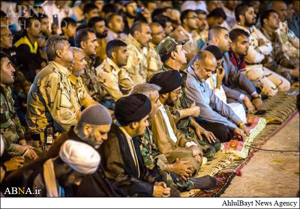 اولین مراسم عزای امام حسین (ع) در آمرلی پس از آزادسازی/ تصاویر