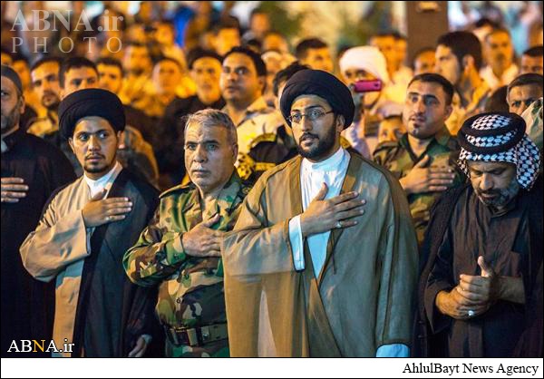اولین مراسم عزای امام حسین (ع) در آمرلی پس از آزادسازی/ تصاویر