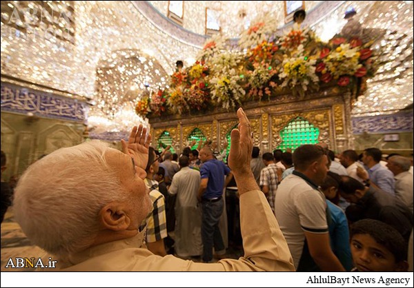 عید غدیر خم در حرم حضرت عباس (ع)/ گالری تصاویر