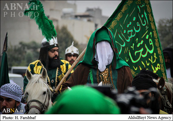 ورود نمادین کاروان امام حسین علیه‌السلام به کربلا / گالری تصویر