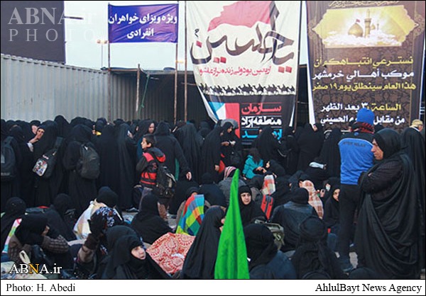 تجمع زائران در مرز شلمچه/ عکس