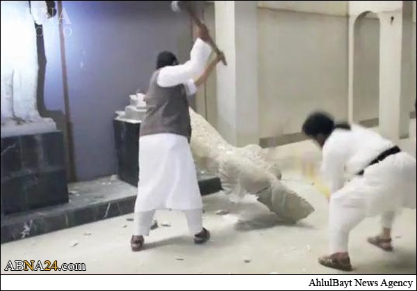 فاجعه فرهنگی داعش در موزه موصل