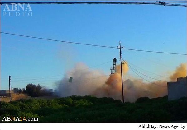 انفجار حسینیه حضرت زهرا سلام‌الله‌علیها+ تصاویر