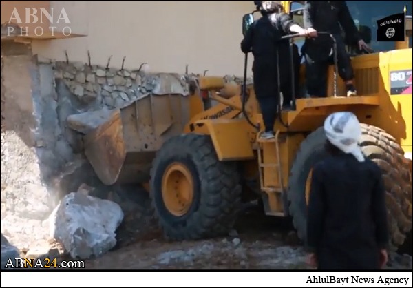 داعش شهرتاریخی نمرود را با خاک یکسان کرد