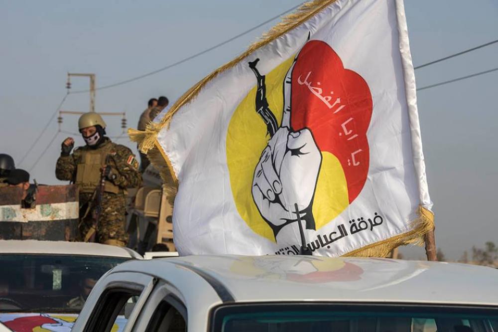 ورود نیروهای یگان رزمی العباس علیه السلام به استان الانبار و اعلام حالت فوق العاده