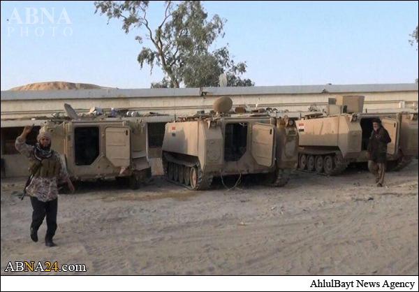 اشغال مقر تیپ هشتم ارتش عراق+ تصاویر