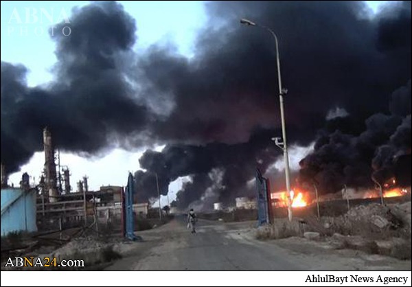 نابودی زیرساخت های اقتصادی عراق +تصاویر