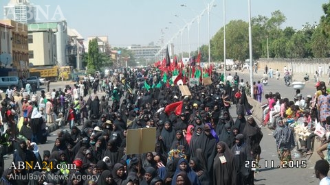 پیاده روی اربعین حسینی در مناطق مختلف کشور نیجریه/ گزارش تصویری