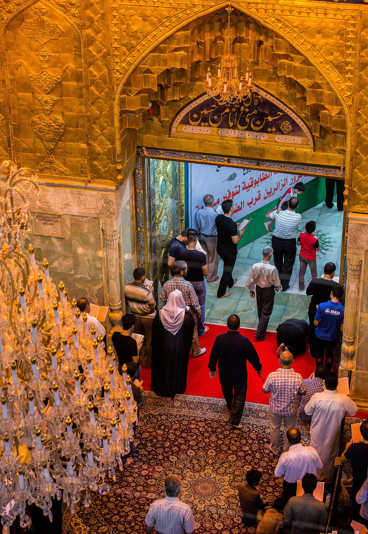 تصاویر زیبا از درب‌های حرم امام حسین (ع) / بیا بگشای در، بگشای، دلتنگم (1)