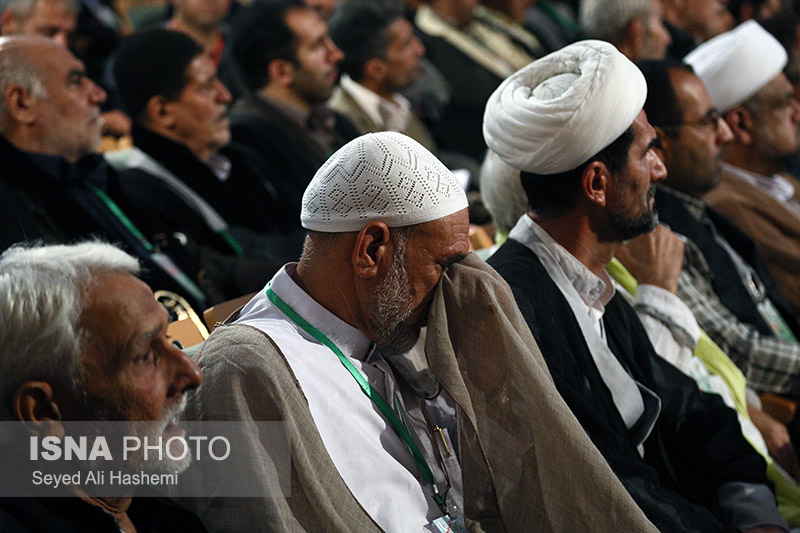 چهاردهمین اجلاس تجلیل از پیرغلامان و خادمان حسینی / گزارش تصویری