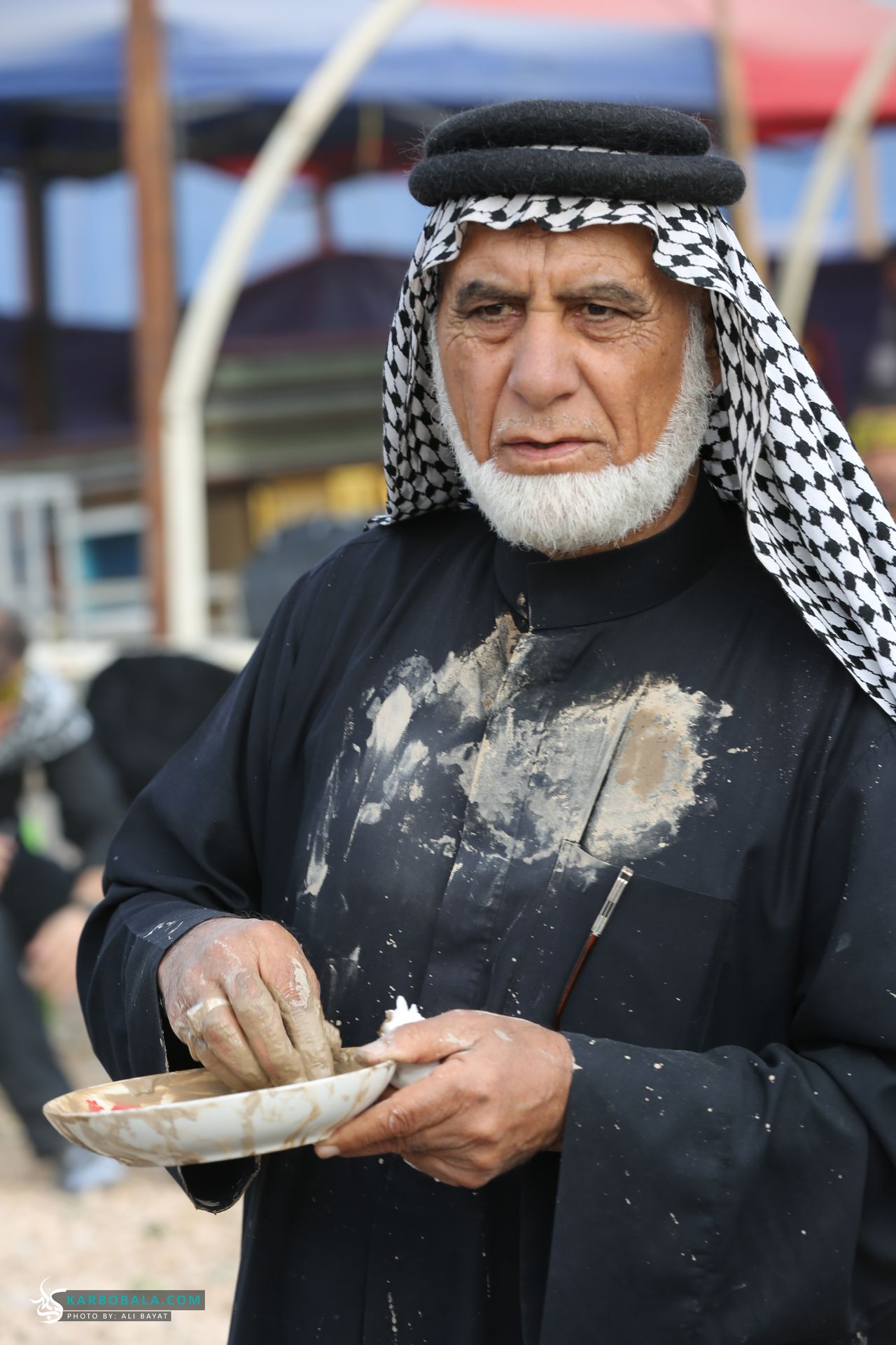 گزارش تصویری از حضور زائران سالخورده در پیاده‌روی اربعین