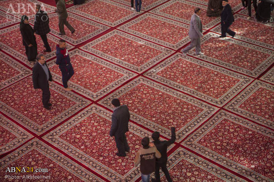 فرش‌های جدید ایرانی در حرم حضرت عباس (ع) + تصاویر