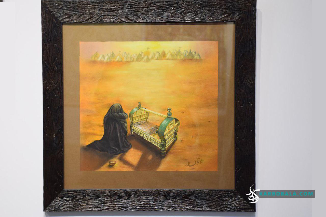 تصاویری زیبا از نمایشگاه «خیمه‌گاه هنرهای آیینی» در برج میلاد