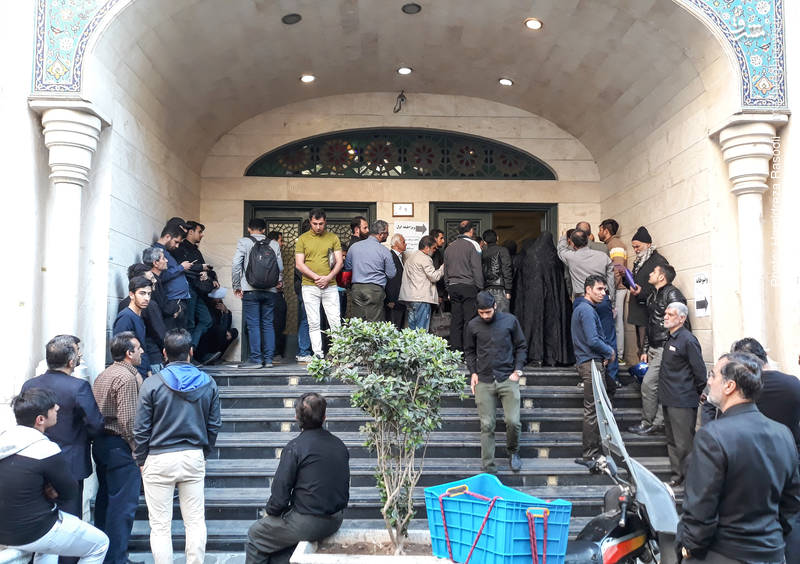 گزارش تصویری از صف طولانی ویزای عراق در تهران