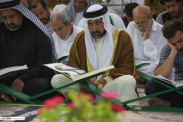 استقبال گسترده از ختم قرآن در کربلا