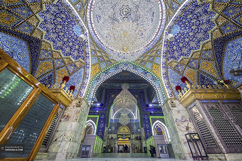 نمایی زیبا از خیمه گاه حسینی/ گزارش تصویری