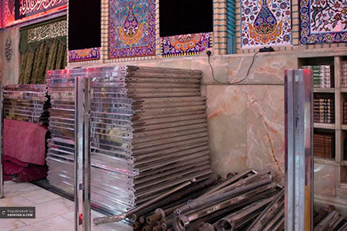 آماده سازی حرم مطهر سیدالشهداء(ع) برای مراسم اربعین/ گزارش تصویری