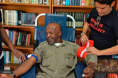 کمپین اهدای خون در پایتخت زامبیا به همت سازمان «حسین کیست؟»
