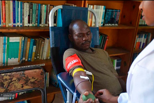 کمپین اهدای خون در پایتخت زامبیا به همت سازمان «حسین کیست؟»