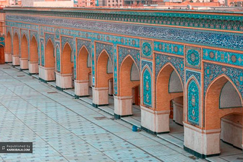 گزارش تصویری صحن حضرت زهرا (س)؛ بزرگ‌ترین پروژه عتبات عالیات