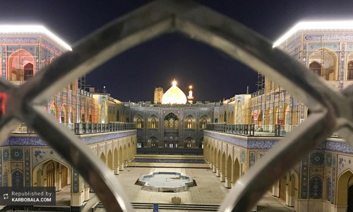 پیشرفت پروژه صحن حضرت زهرا (س) در یک نگاه / گزارش تصویری