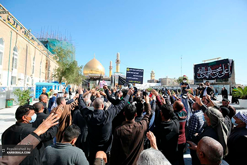 سامرا در سالروز شهادت امام هادی (ع) / گزارش تصویری