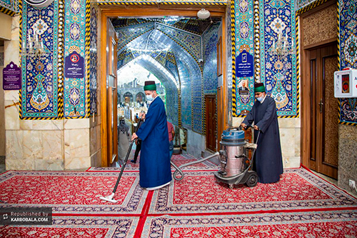 ساداتی که به خادمی خود افتخار می‌کنند / گزارش تصویری