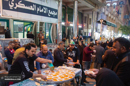 موکب‌هایی که هر شب جمعه میزبان زائران حسینی هستند / گزارش تصویری