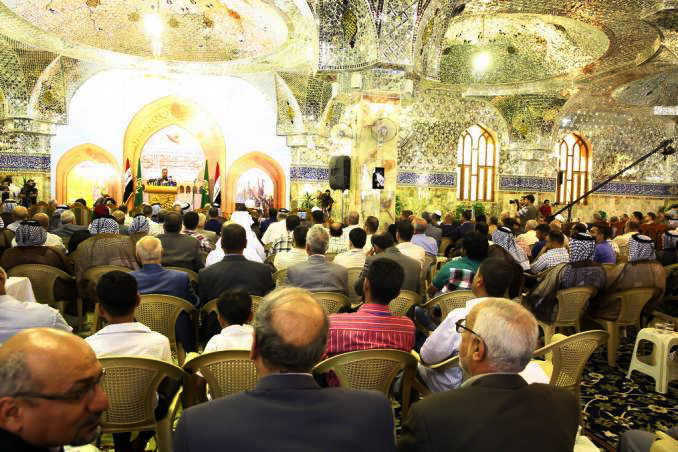 چهارمین همایش فرهنگی السفیر در مسجد کوفه