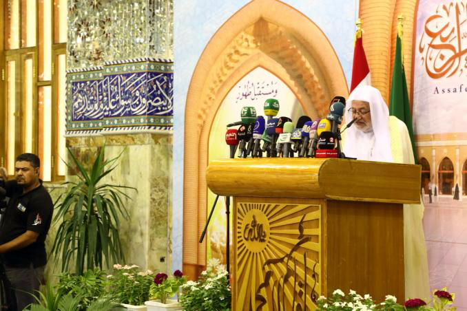 چهارمین همایش فرهنگی السفیر در مسجد کوفه