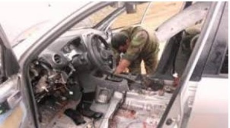 کشف خودروی بمب گذاری شده در استان کربلا