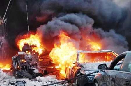 حمله تکفیری ها با خودروهای بمب گذاری شده