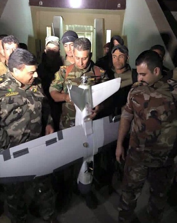 پلیس الانبار هواپیمای جاسوسی داعش را ساقط کرد