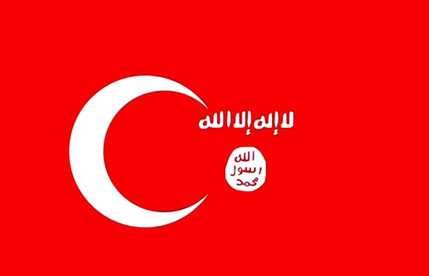 رونمایی از پرچم جدید داعش در شبکه‌های اجتماعی