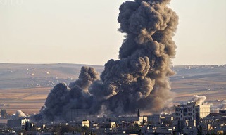 بزرگترین کارگاه ساخت بمب داعش نابود شد