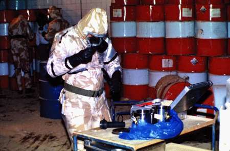 ارتش عراق یک مجتمع شیمیایی را از داعش پس گرفته است