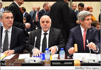 شرکت نخست وزیر عراق در نشست کشورهای ائتلاف علیه داعش