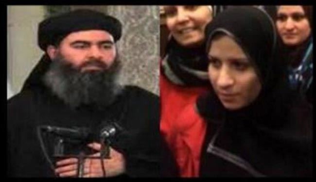عراق: همسر خلیفه داعش دستگیر نشده است!