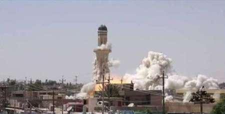 داعش مسجد 177 ساله نینوا را ویران کرد