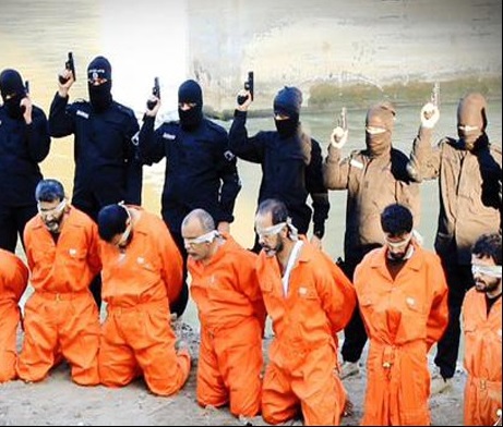 عناصر داعش 8 نظامی و شهروند عراقی را اعدام کردند