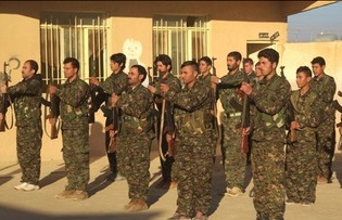 آموزش نظامی به ایزدی‌ها برای جنگ با داعش
