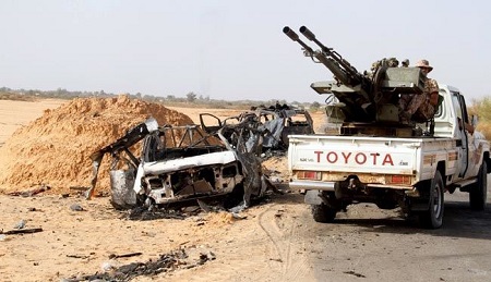 بیعت گرفتن داعش از لیبیایی‌ها با کمک یک سعودی