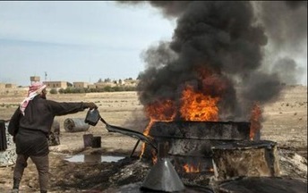 دزدی داعش از چاه های نفت کرکوک