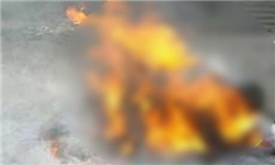 داعش یک زن عراقی را سوزاند