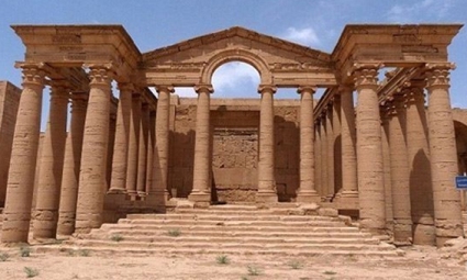 داعش ورودی های قلعه باستانی آشور را منفجر کرد