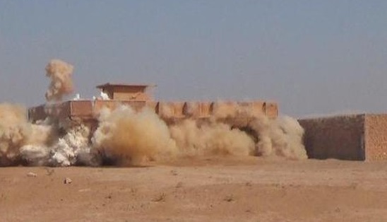 منفجر کردن منازل اهل سنت عراق به دست داعش