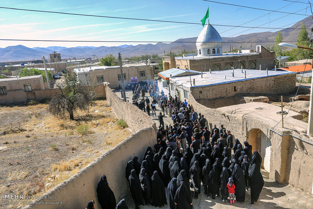 آئین سنتی مذهبی چغچغه‌زنی در روستای انجدان