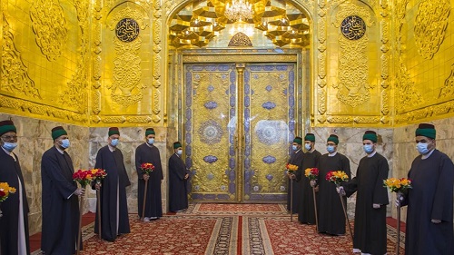 رونمایی از ایوان طلای حرم حضرت ابوالفضل (ع)  همزمان با عید غدیر