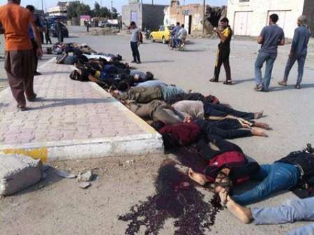 تروریست های داعش600 تن از قبیله البونمر را کشته اند