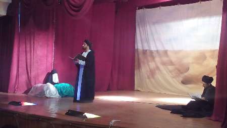 برگزاری تئاتری از رشادت‌های حضرت زینب (س) در باکو